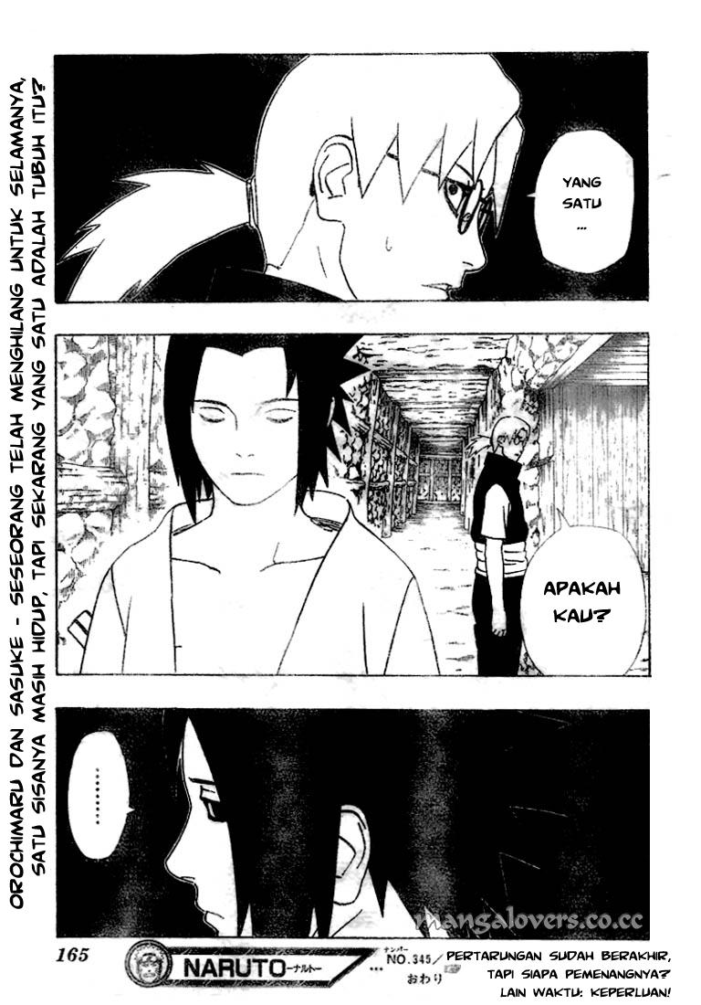 Naruto Chapter 345 Gambar 17