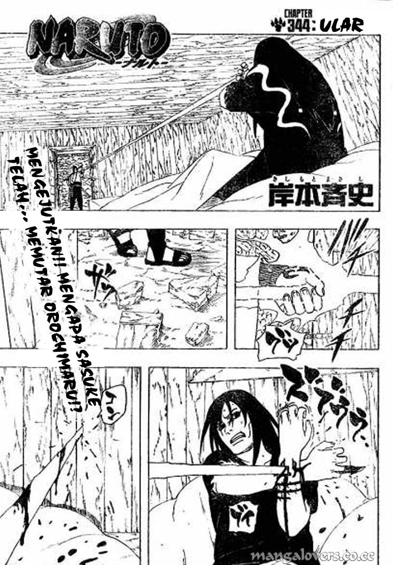 Komik Naruto Chapter 344 gambar nomor 1