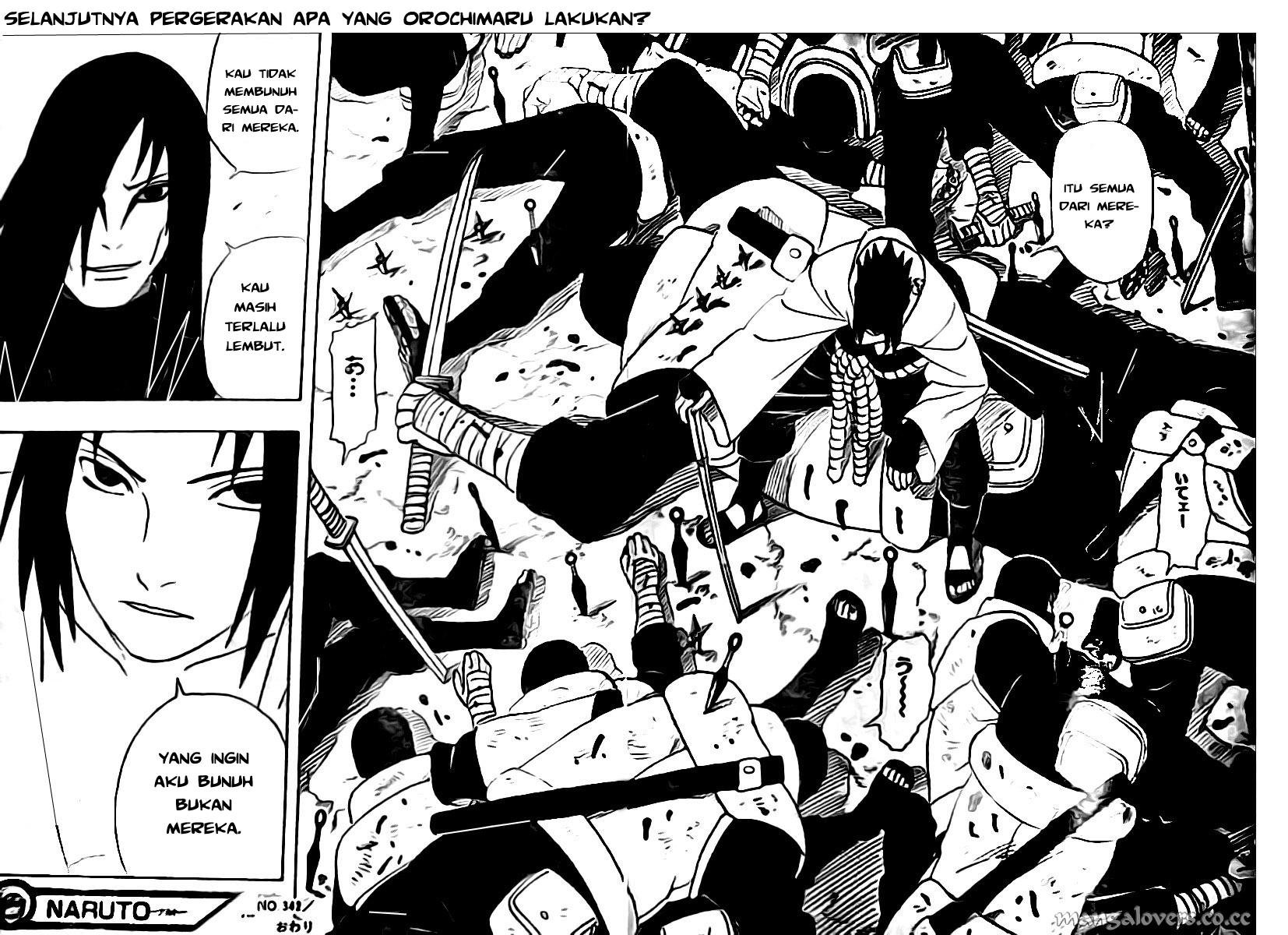 Naruto Chapter 342 Gambar 17