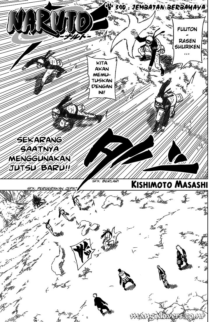 Komik Naruto Chapter 340 gambar nomor 1