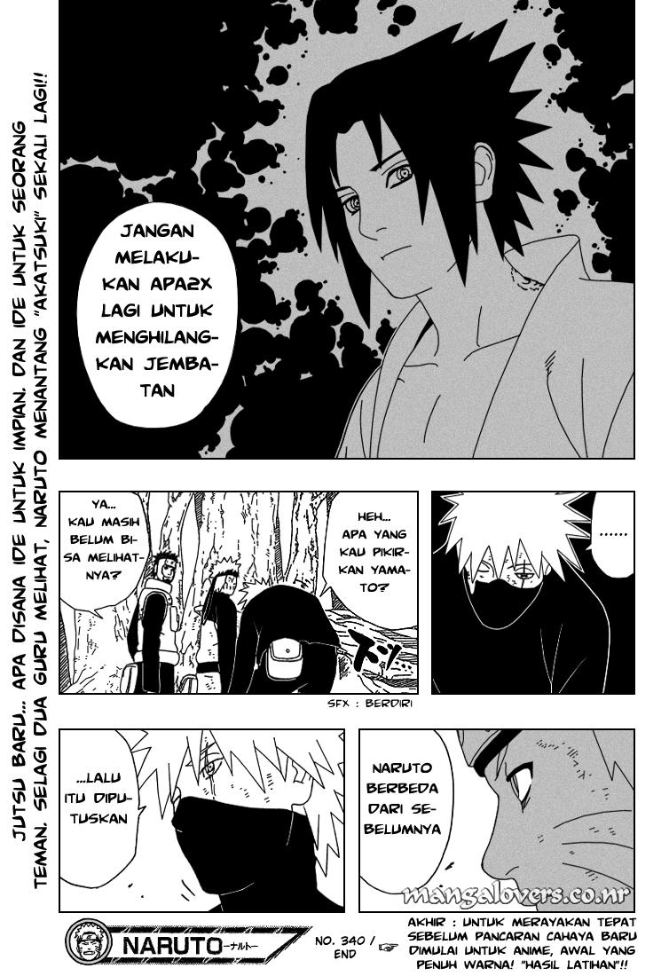 Naruto Chapter 340 Gambar 15