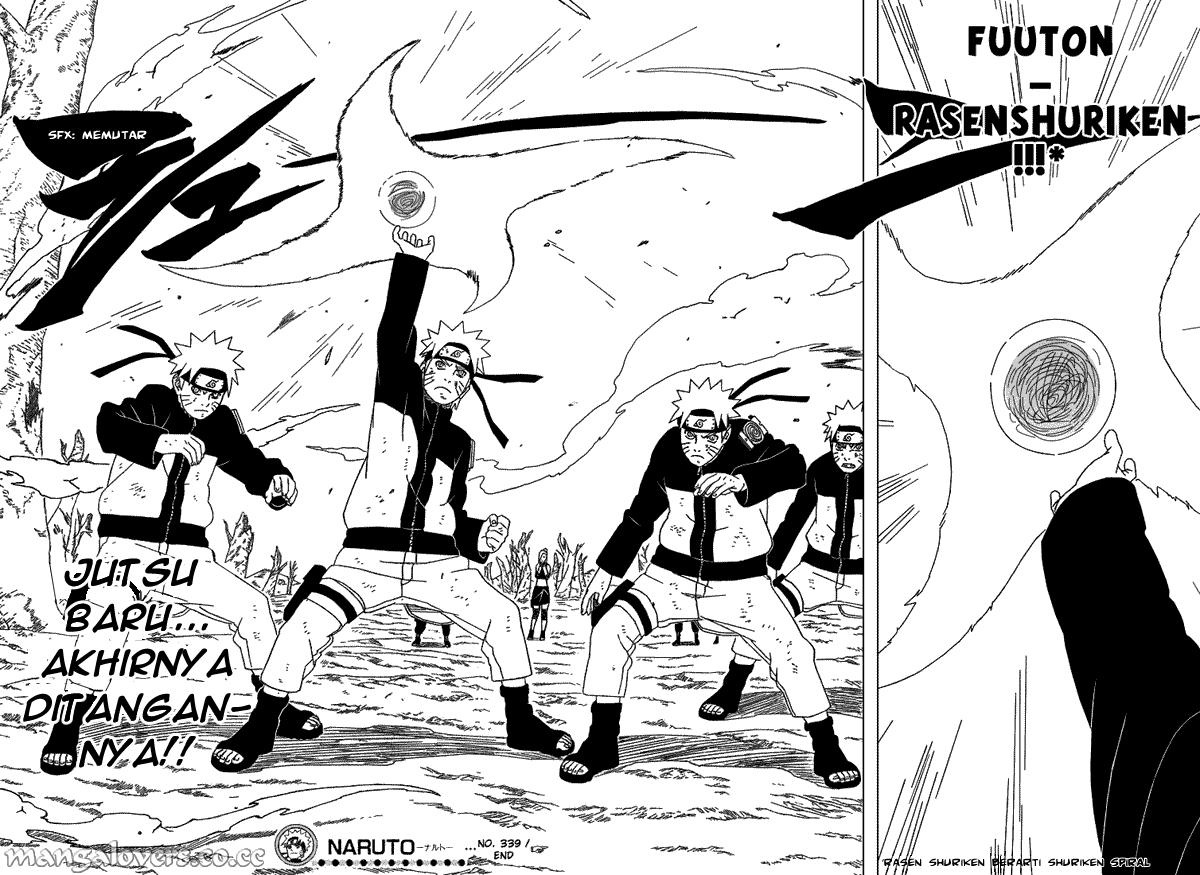Naruto Chapter 339 Gambar 18