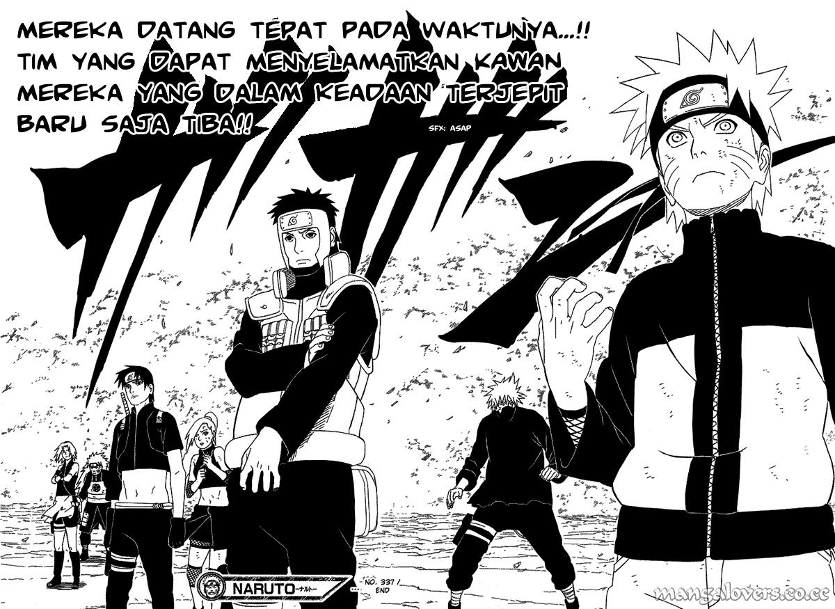 Naruto Chapter 337 Gambar 16