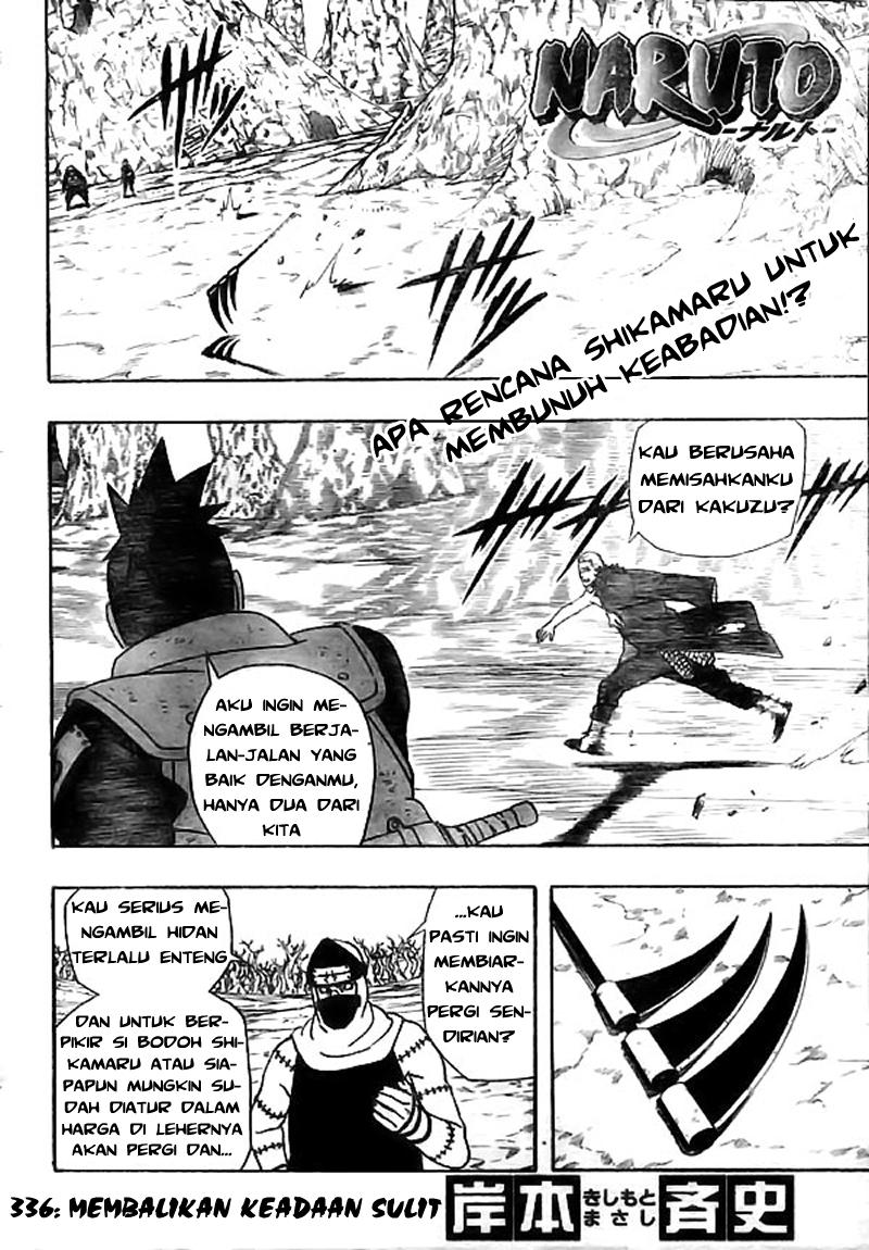 Manga Naruto Chapter 336 gambar nomor 2