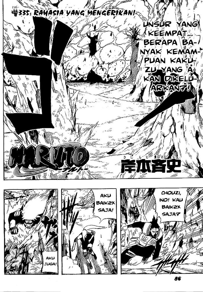 Manga Naruto Chapter 335 gambar nomor 2