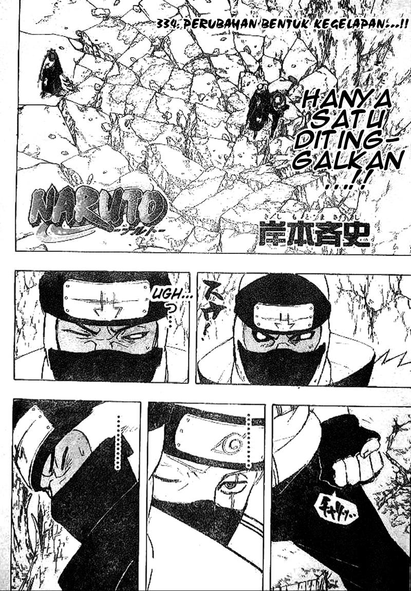 Manga Naruto Chapter 334 gambar nomor 2