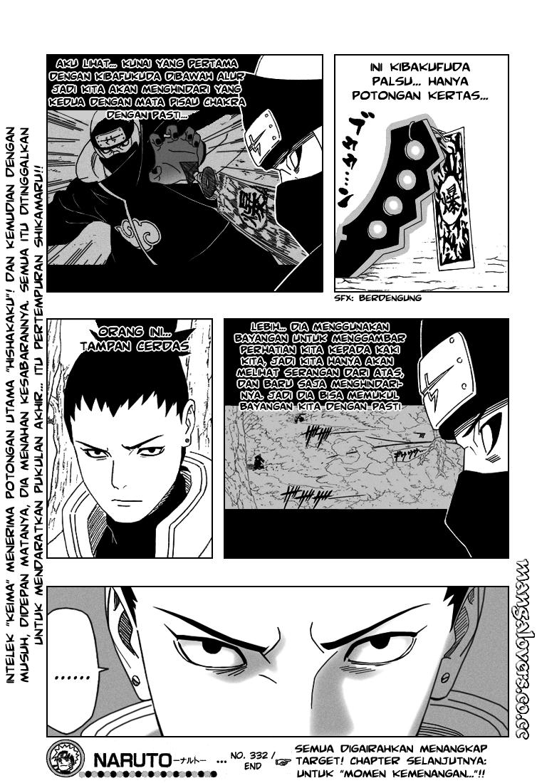 Naruto Chapter 332 Gambar 17