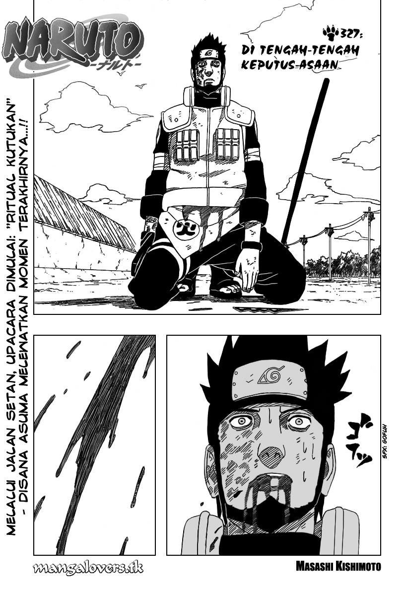Komik Naruto Chapter 327 gambar nomor 1