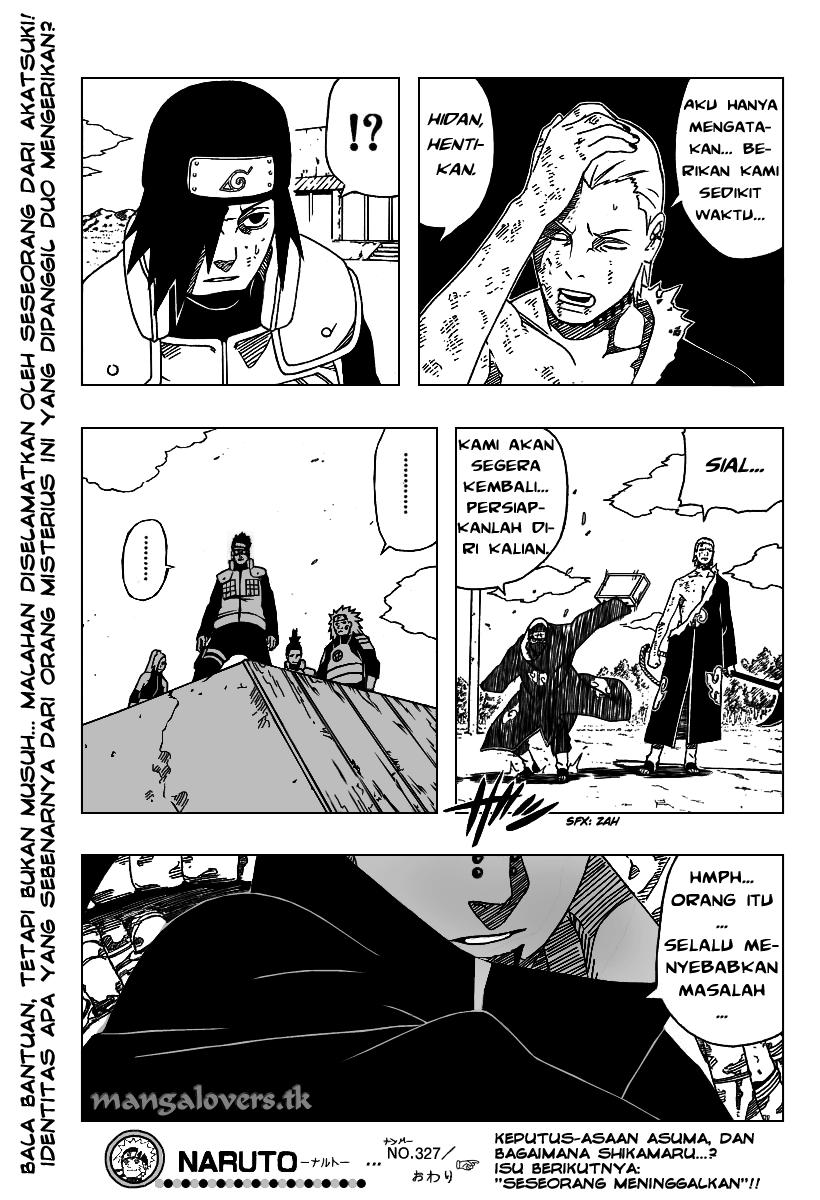 Naruto Chapter 327 Gambar 17