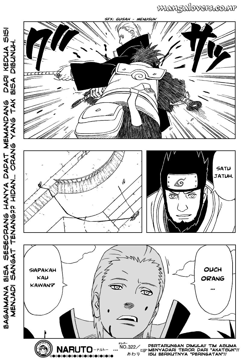 Naruto Chapter 322 Gambar 17