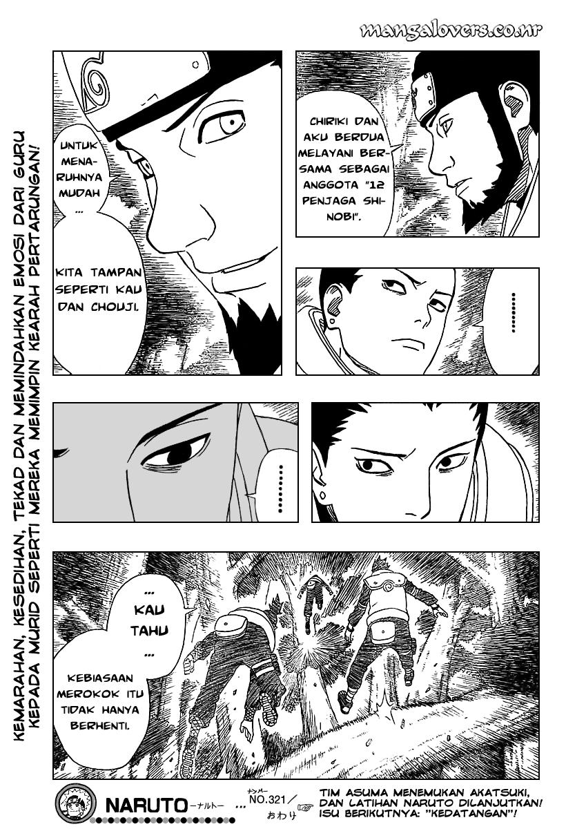 Naruto Chapter 321 Gambar 17