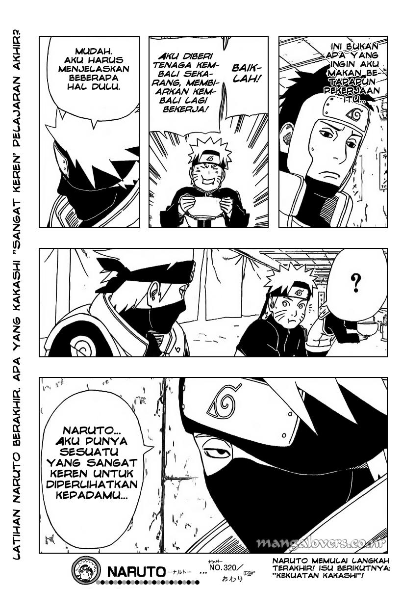 Naruto Chapter 320 Gambar 17