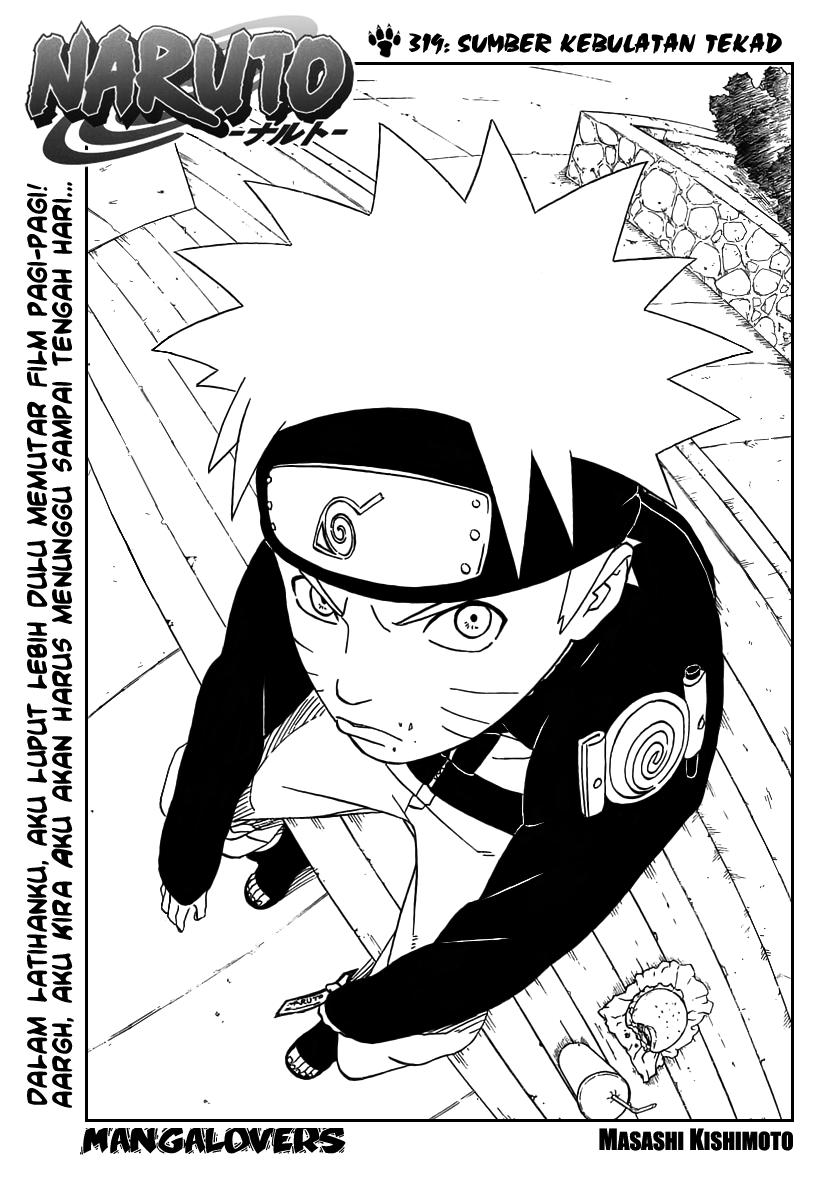 Komik Naruto Chapter 319 gambar nomor 1