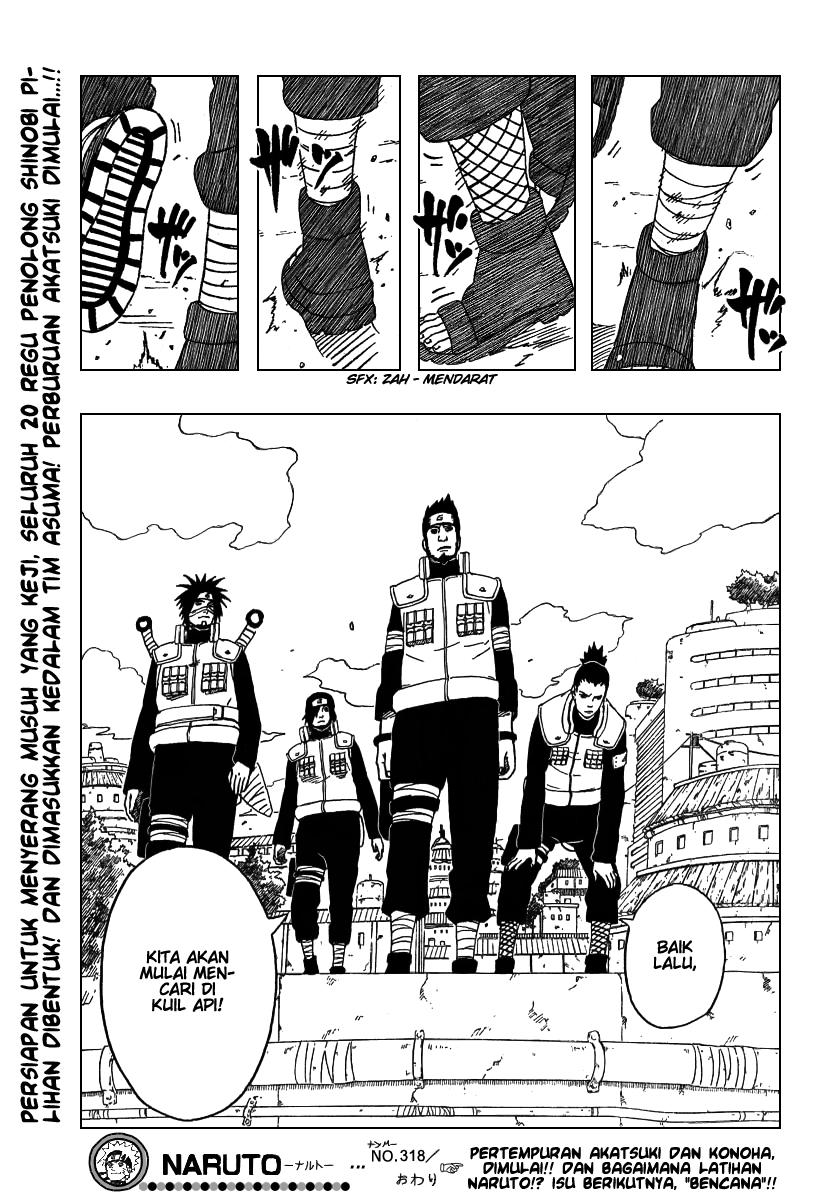 Naruto Chapter 318 Gambar 18