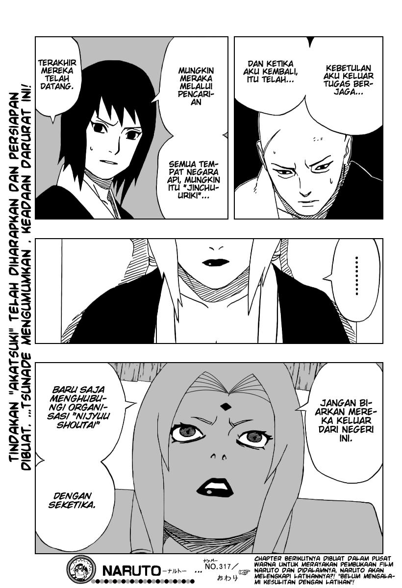Naruto Chapter 317 Gambar 19