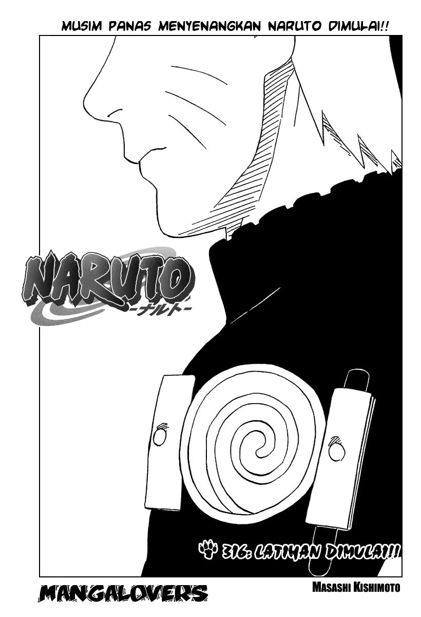 Komik Naruto Chapter 316 gambar nomor 1