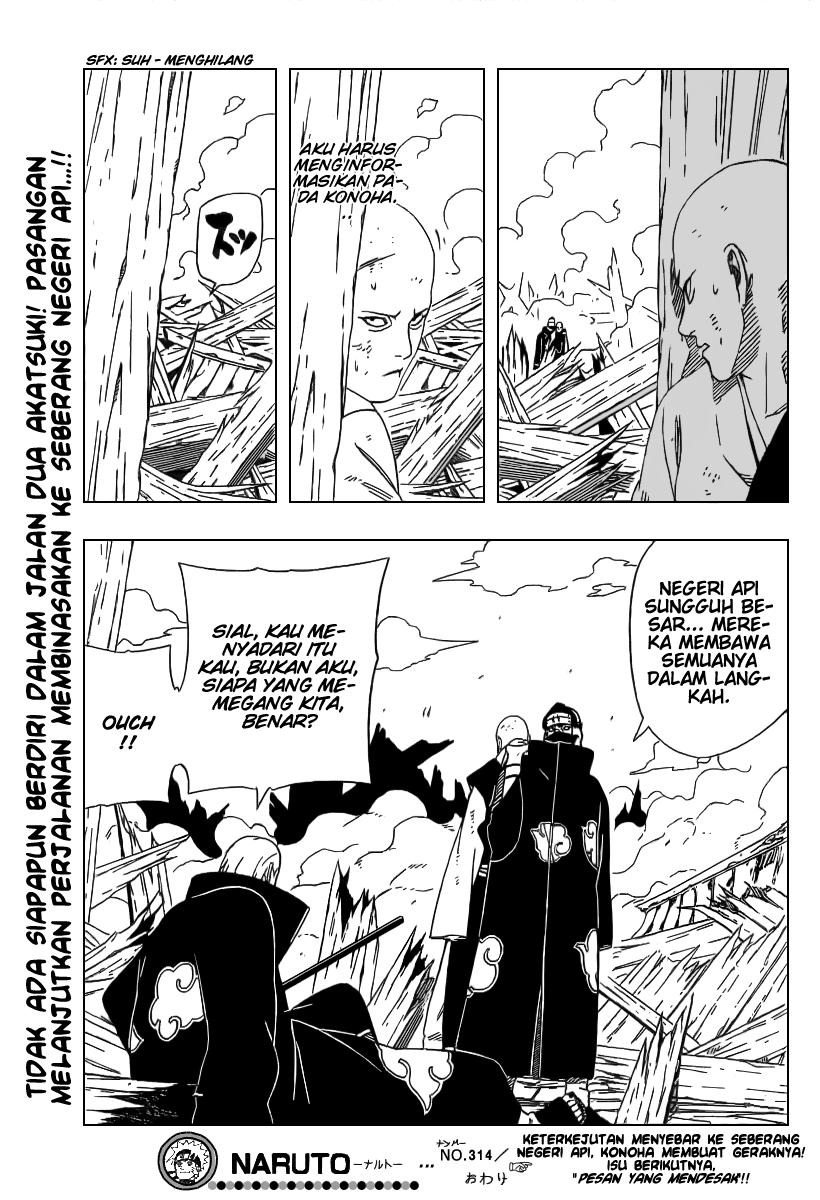 Naruto Chapter 314 Gambar 16
