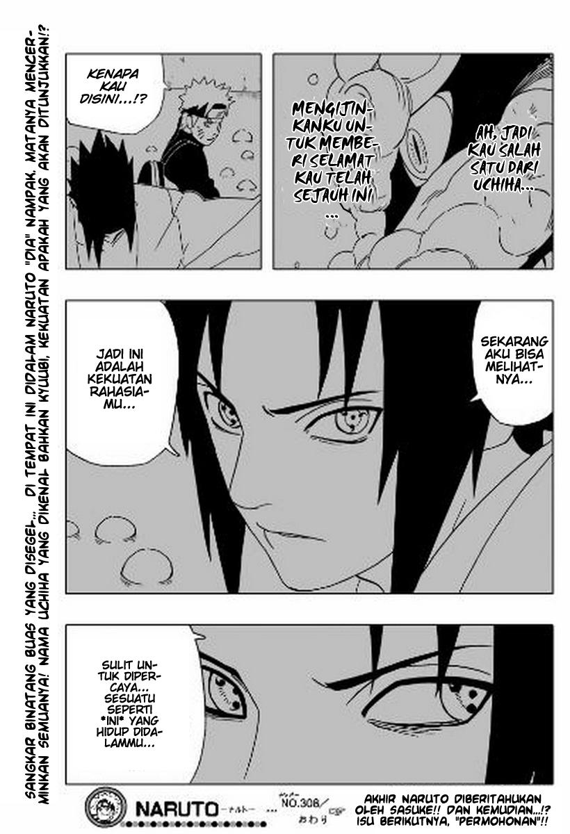 Naruto Chapter 308 Gambar 16