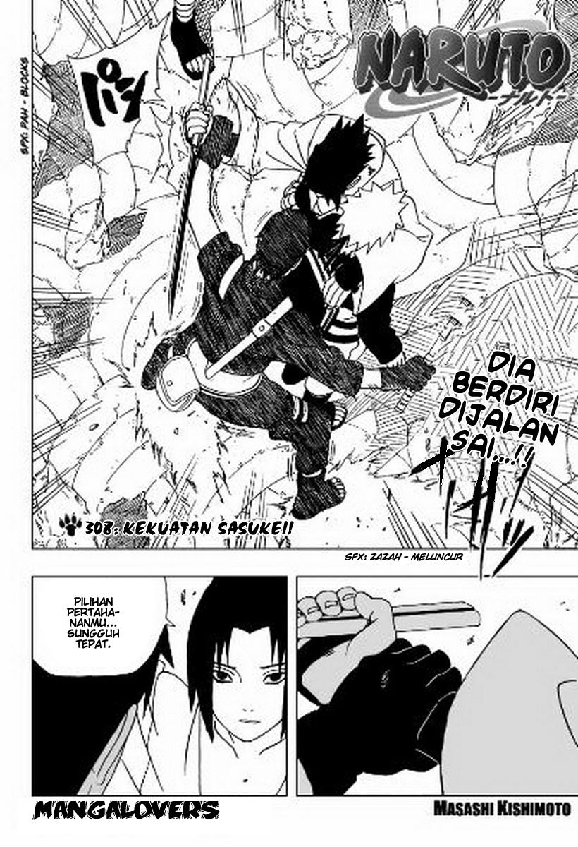 Manga Naruto Chapter 308 gambar nomor 2