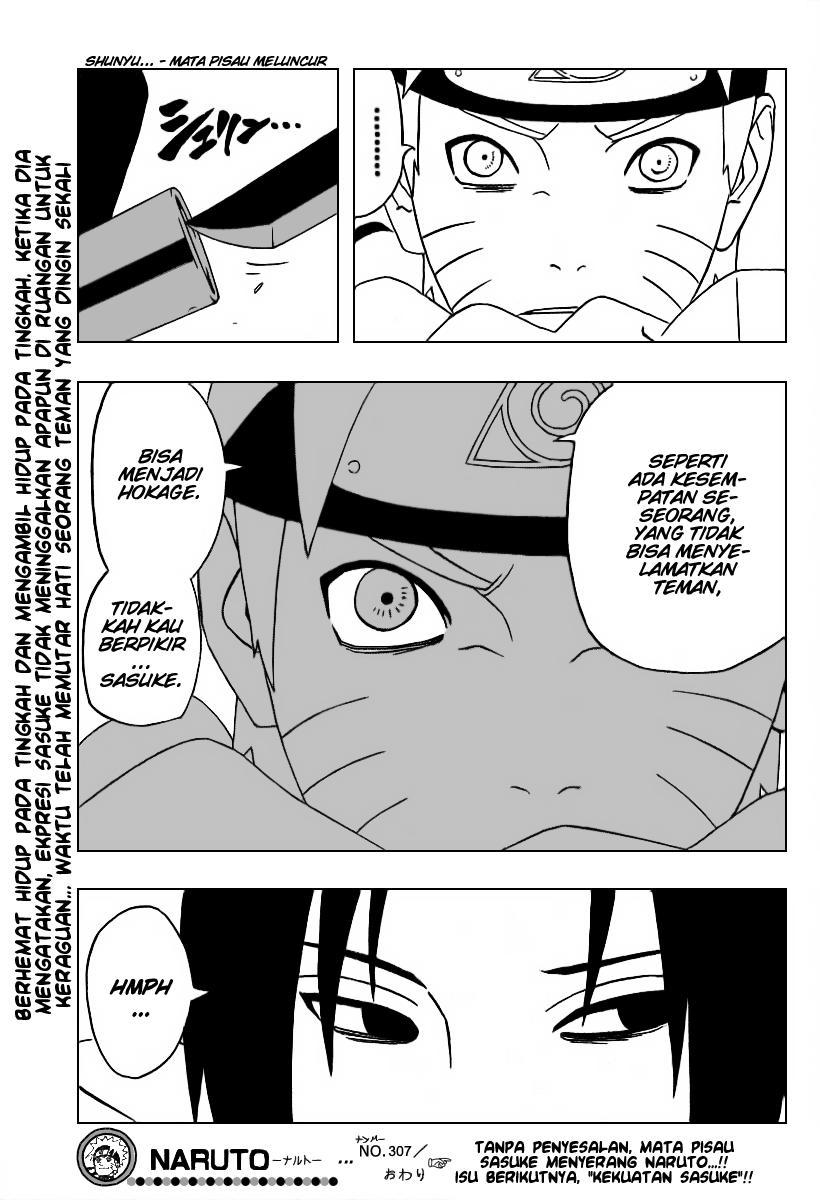 Naruto Chapter 307 Gambar 17