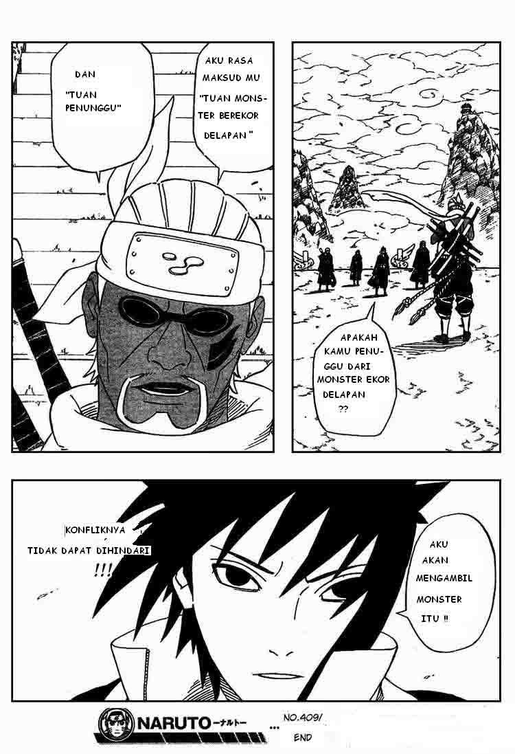 Naruto Chapter 409 Gambar 18