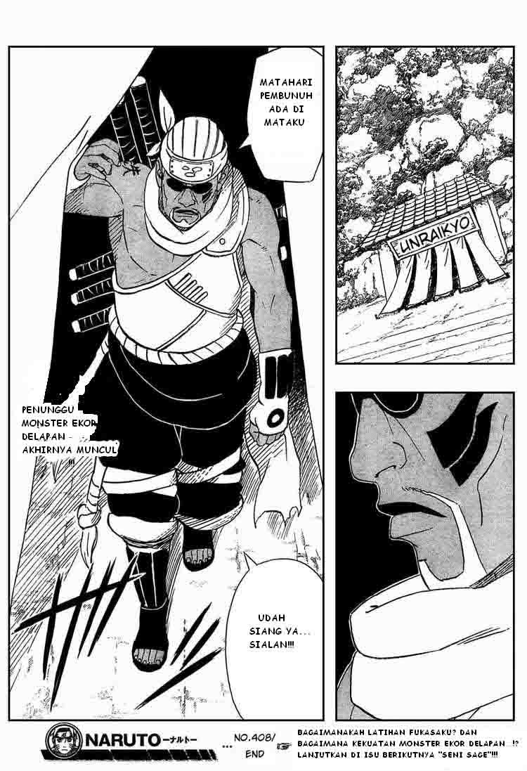 Naruto Chapter 408 Gambar 18