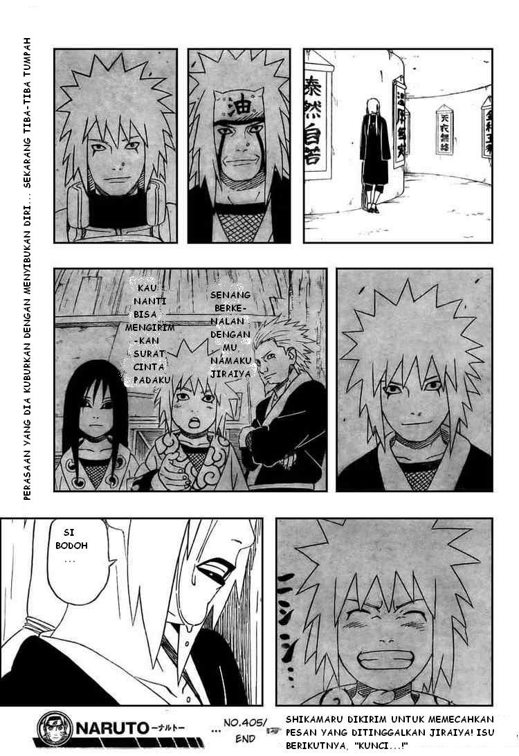 Naruto Chapter 405 Gambar 18