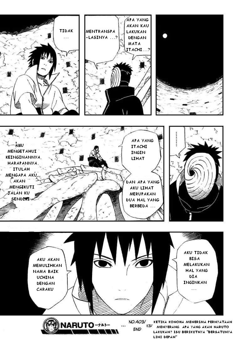 Naruto Chapter 403 Gambar 18