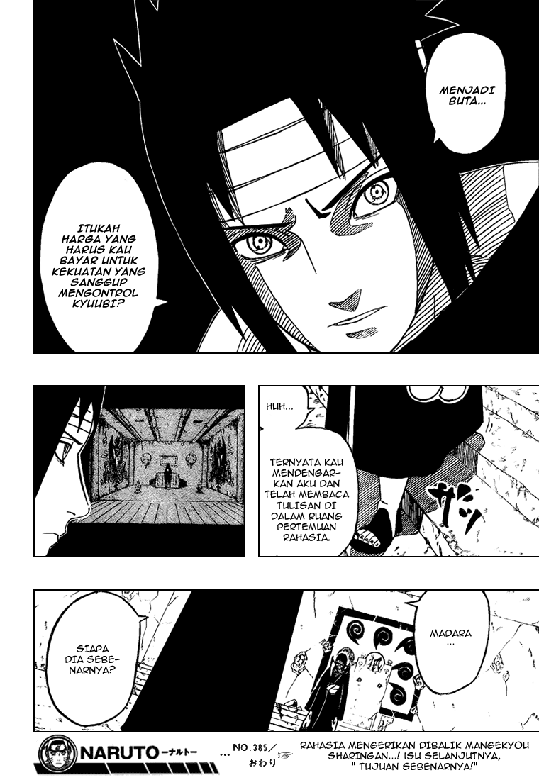 Naruto Chapter 385 Gambar 15