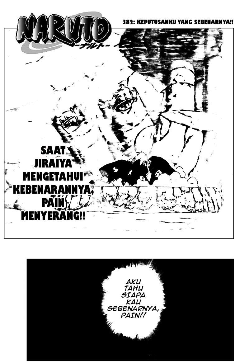 Komik Naruto Chapter 382 gambar nomor 1