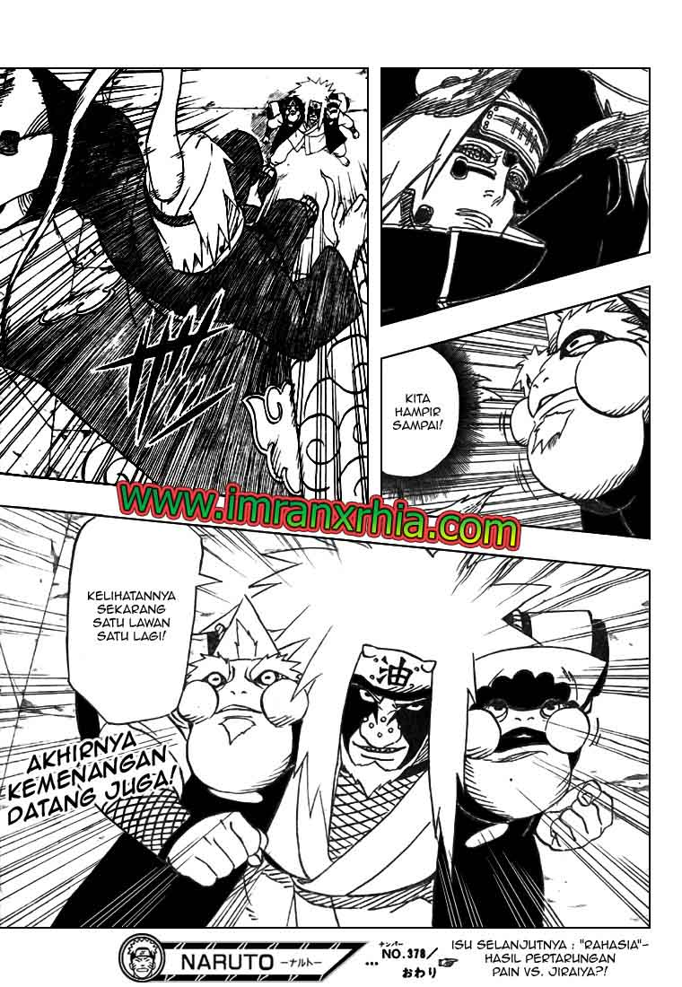 Naruto Chapter 378 Gambar 18