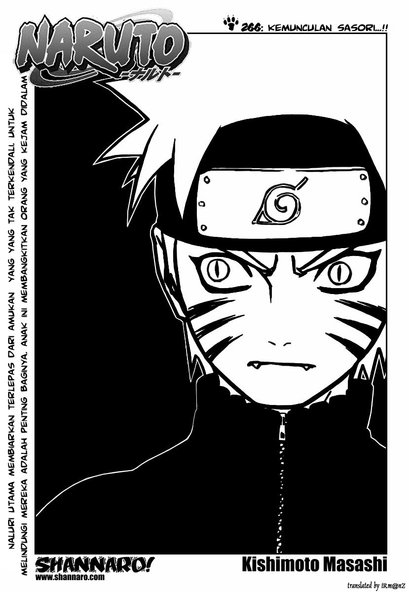 Komik Naruto Chapter 266 gambar nomor 1