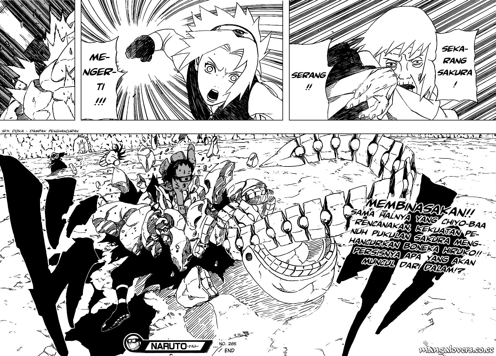 Naruto Chapter 265 Gambar 18