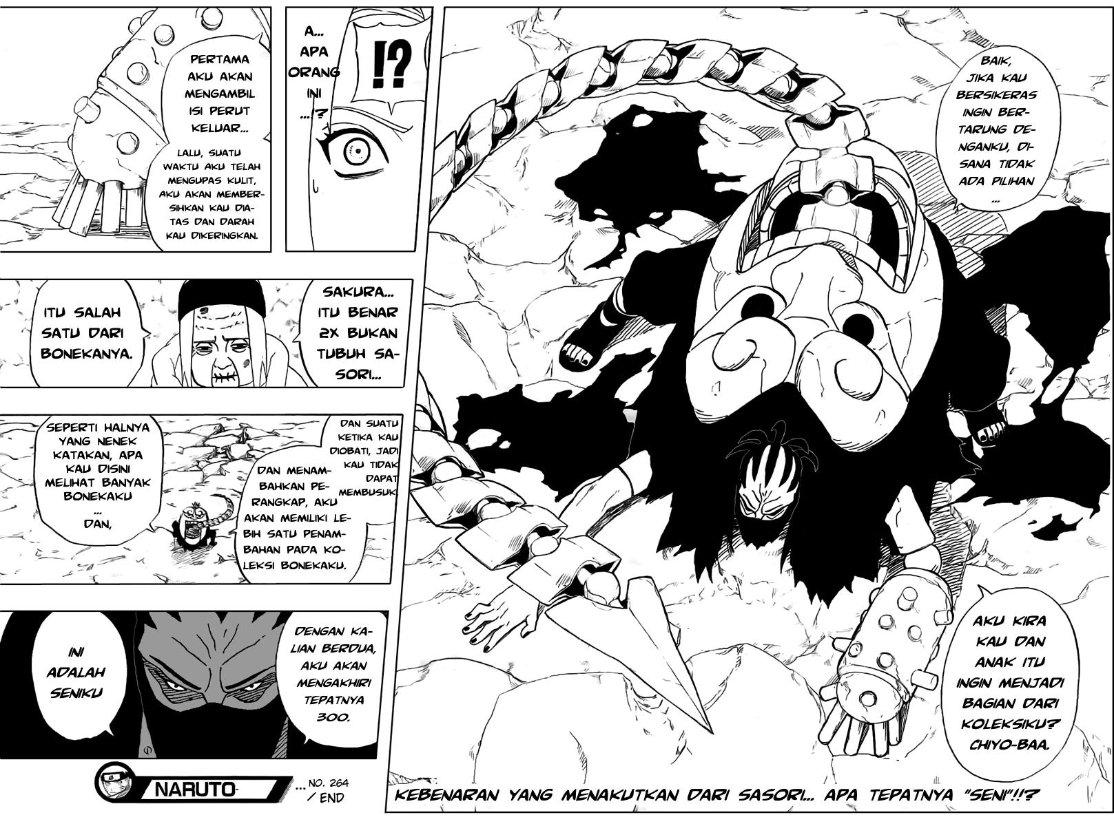Naruto Chapter 264 Gambar 17