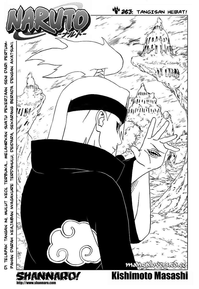 Komik Naruto Chapter 263 gambar nomor 1