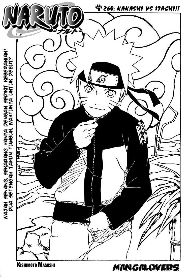 Komik Naruto Chapter 260 gambar nomor 1