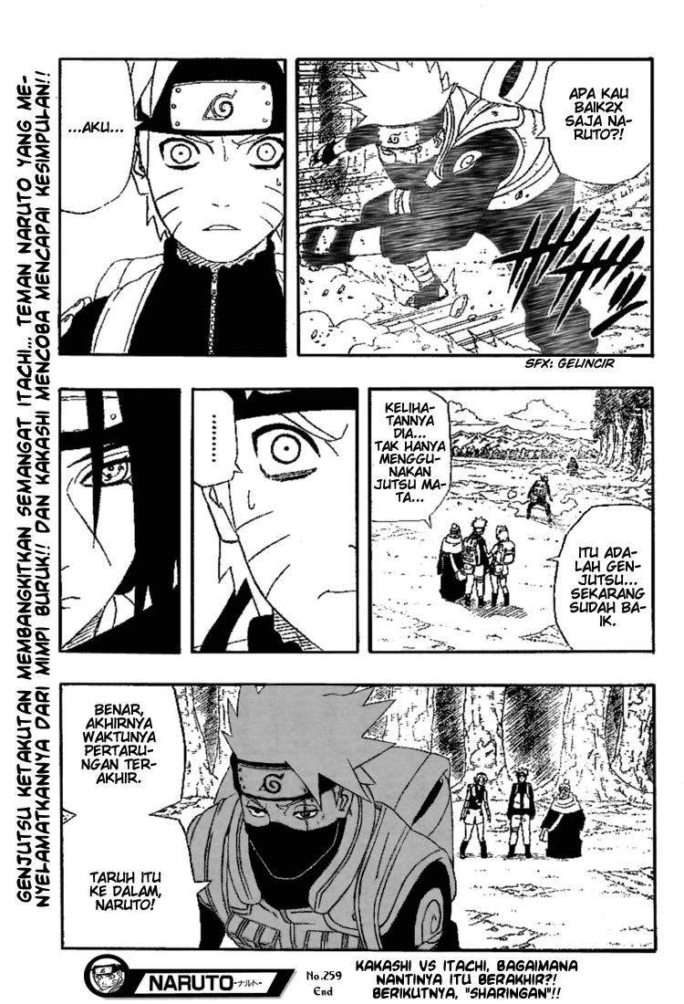 Naruto Chapter 259 Gambar 19