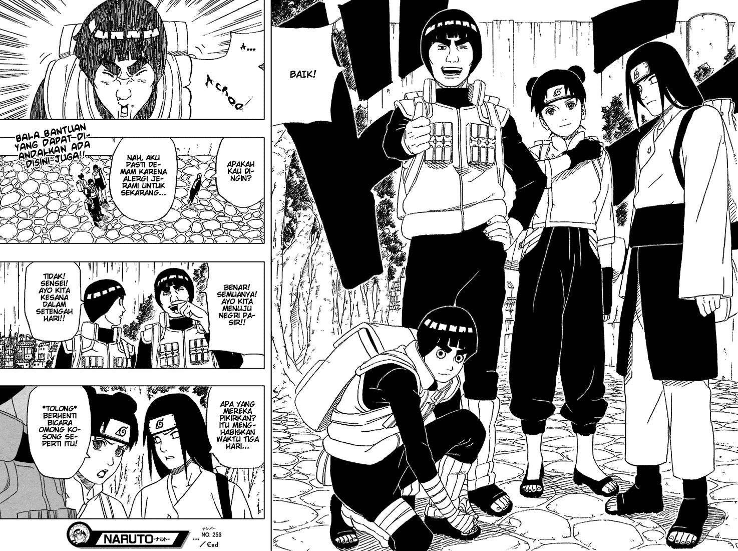 Naruto Chapter 253 Gambar 19