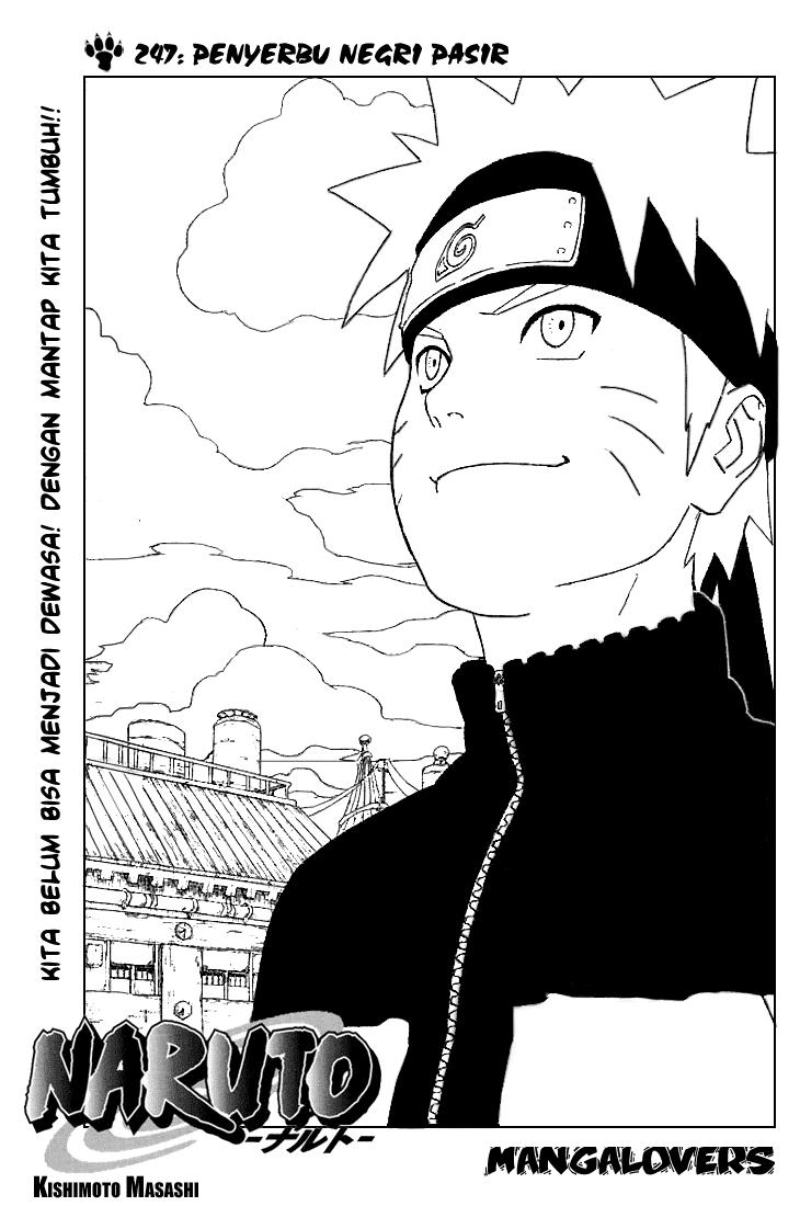 Komik Naruto Chapter 247 gambar nomor 1