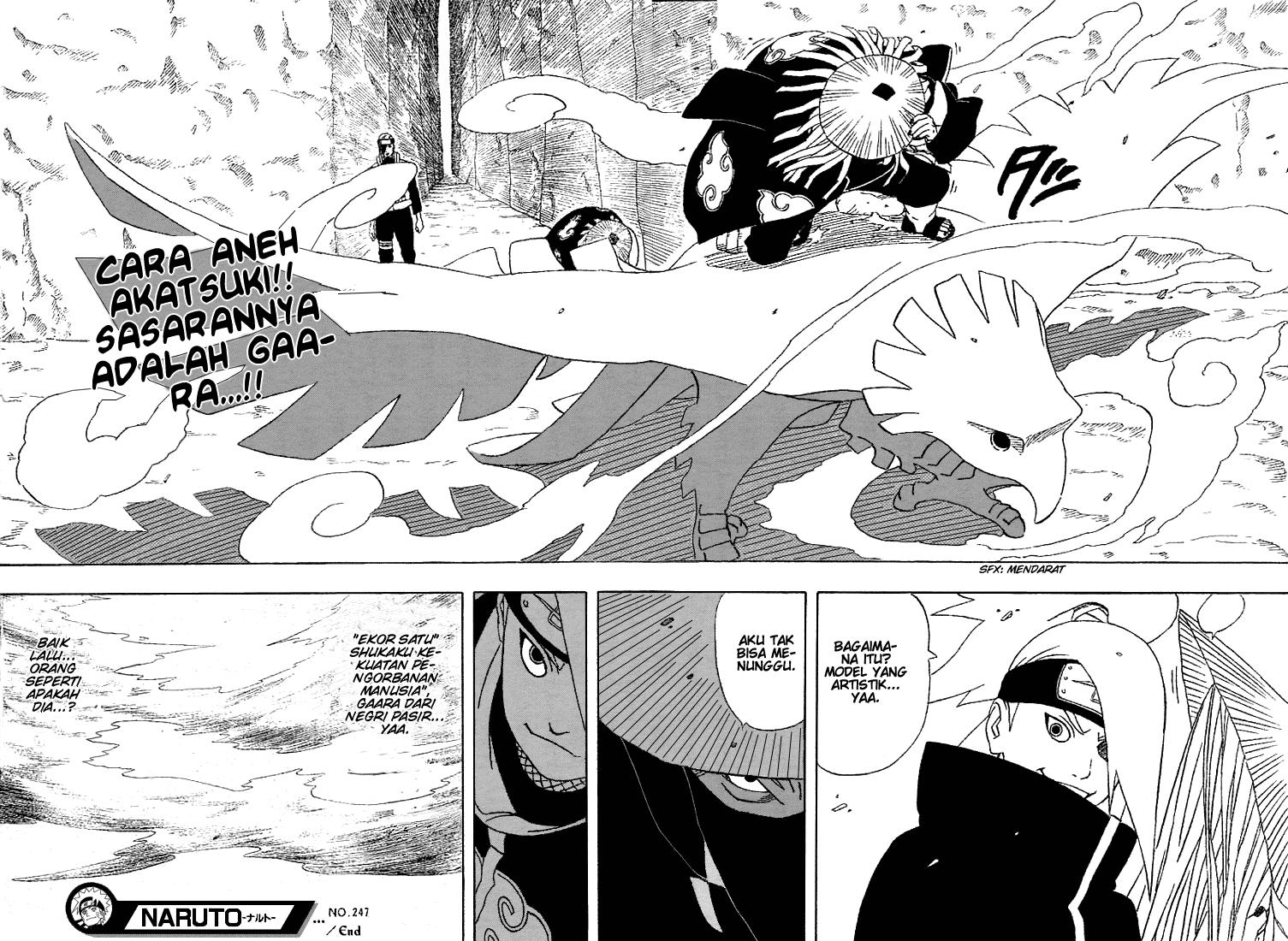 Naruto Chapter 247 Gambar 18