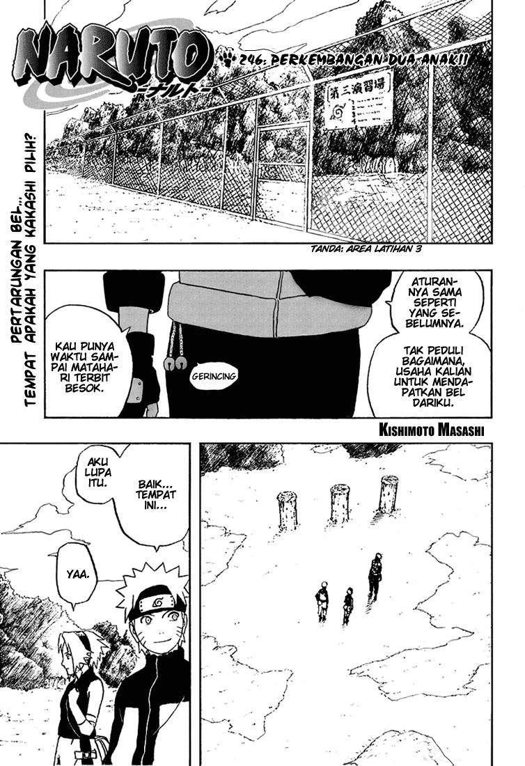 Komik Naruto Chapter 246 gambar nomor 1