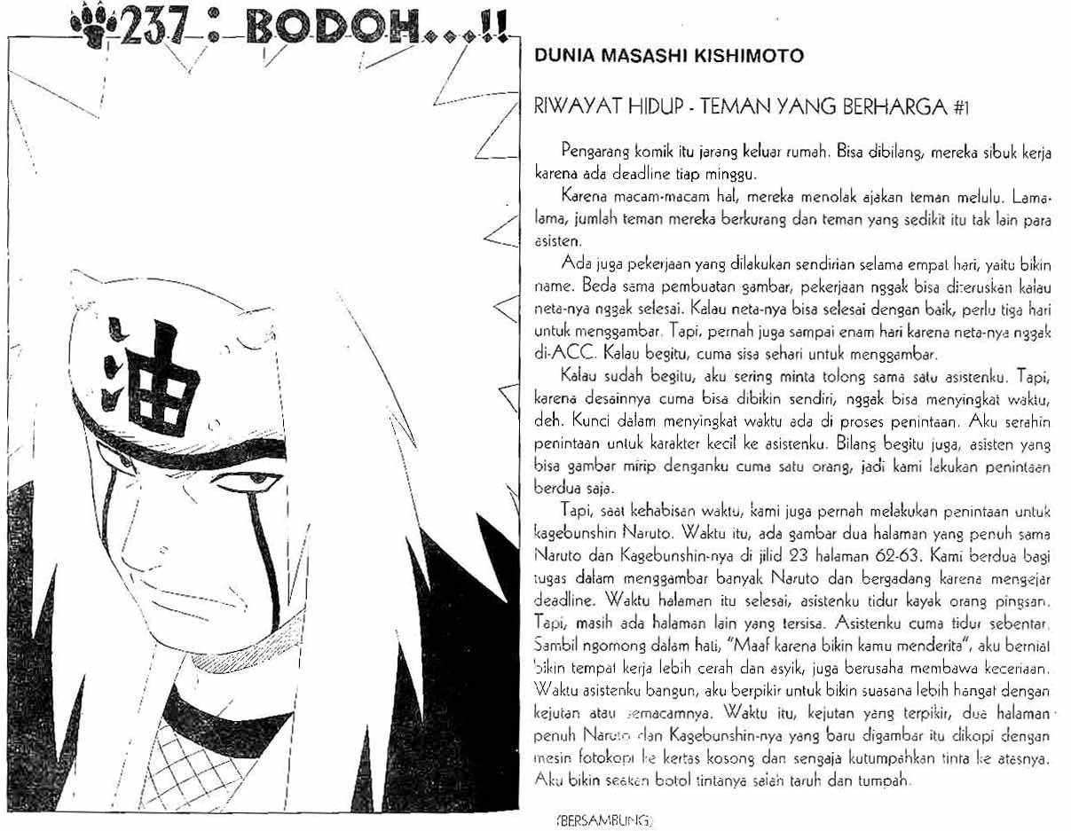 Komik Naruto Chapter 237 gambar nomor 1