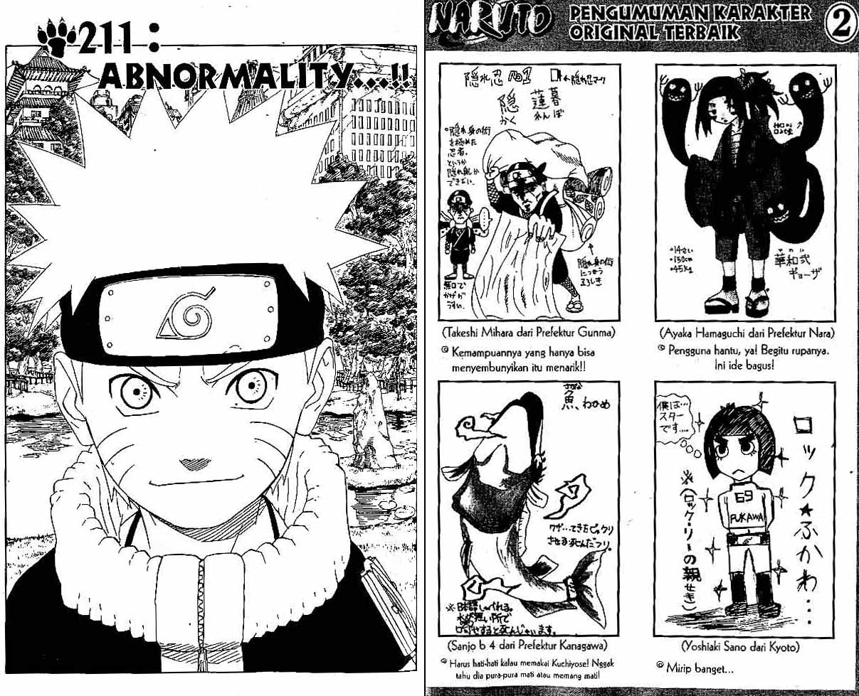 Komik Naruto Chapter 211 gambar nomor 1