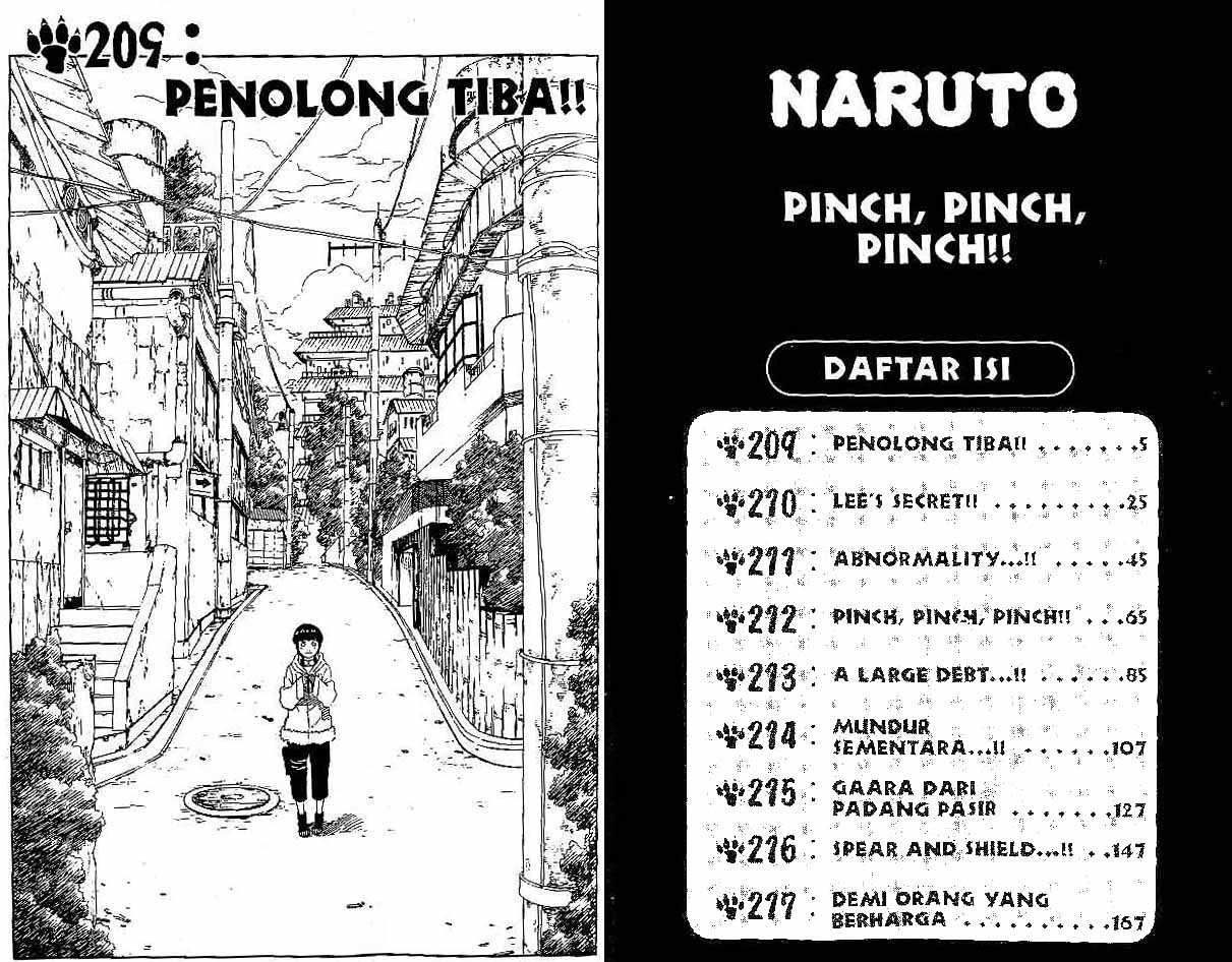 Naruto Chapter 209 Gambar 3