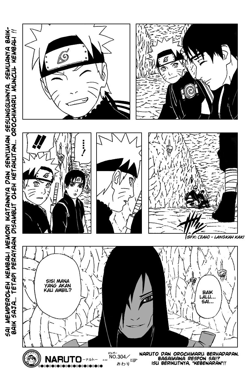 Naruto Chapter 304 Gambar 17
