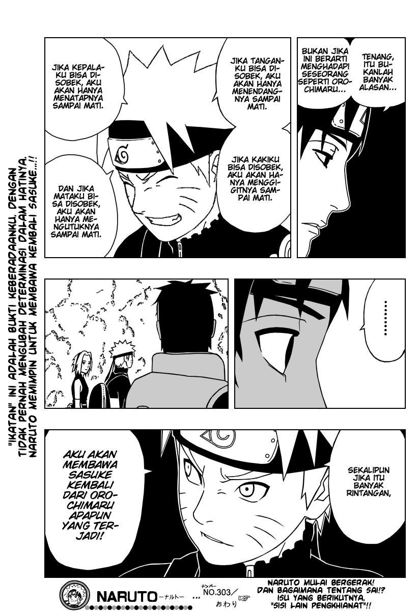 Naruto Chapter 303 Gambar 17