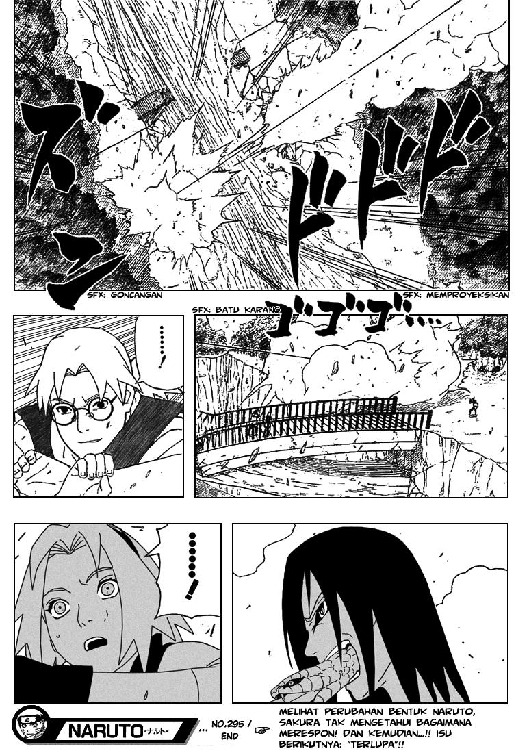 Naruto Chapter 295 Gambar 14