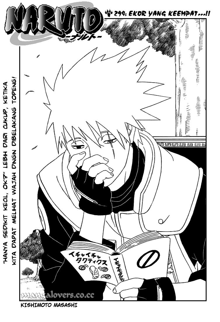 Komik Naruto Chapter 294 gambar nomor 1