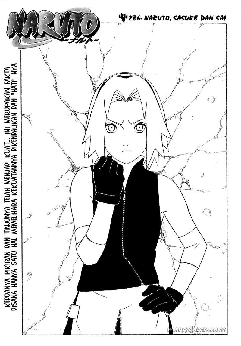 Komik Naruto Chapter 286 gambar nomor 1