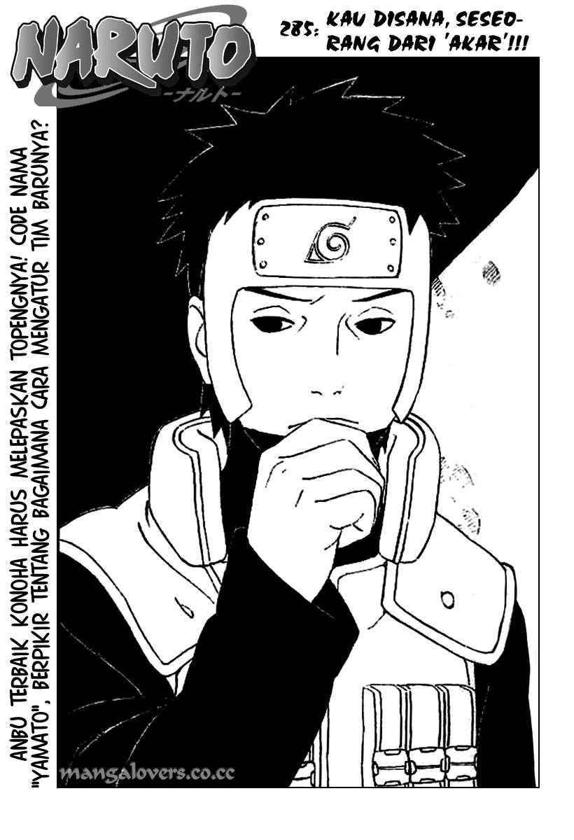 Komik Naruto Chapter 285 gambar nomor 1